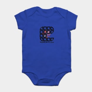 A Logo Fit For A Shoot 'Em Up King - Toaplan Baby Bodysuit